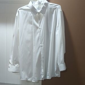 Classic White Men's Shirt Size 2xl 18 18.5 34/35